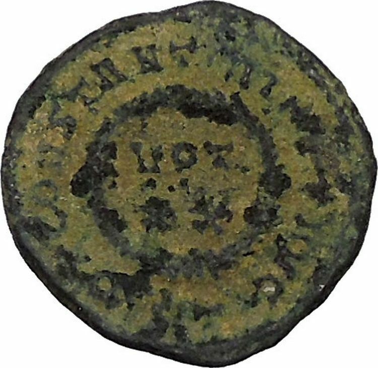 CONSTANTINE I the GREAT 320AD Ancient Roman Coin Wreath of success i45815