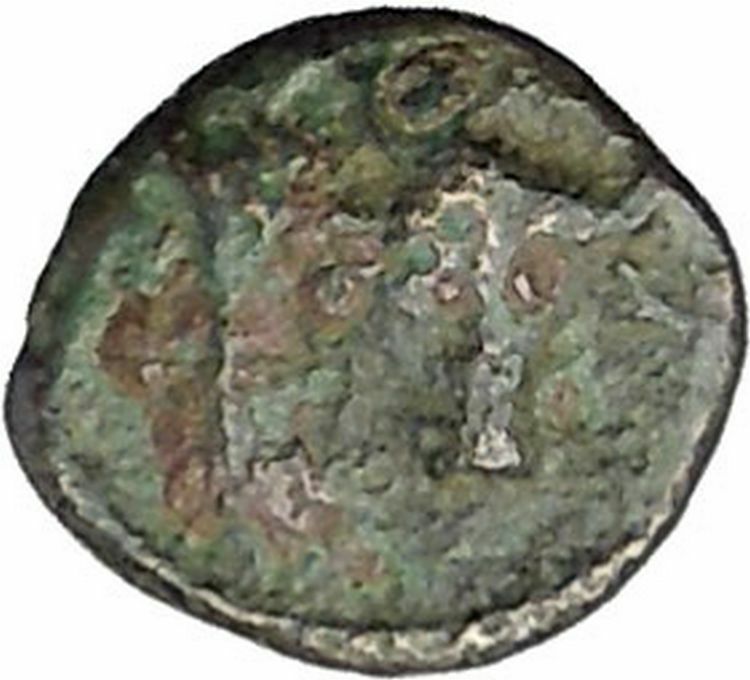 Larissa Phriconis in Aiolis 400BC Original Ancient Greek Coin Femal Bull i45774