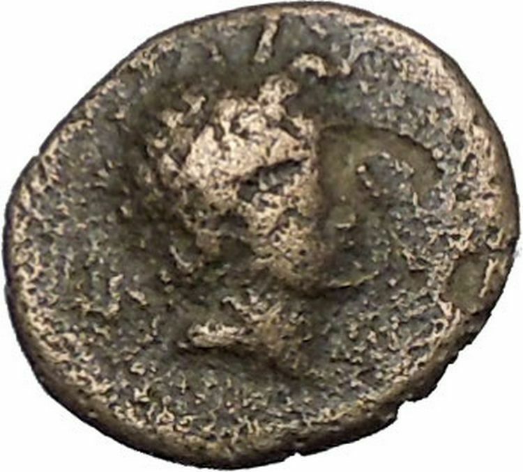 Kaunos in Caria 191BC Ancient Greek Coin Alexander the Great Cornucopia i49002