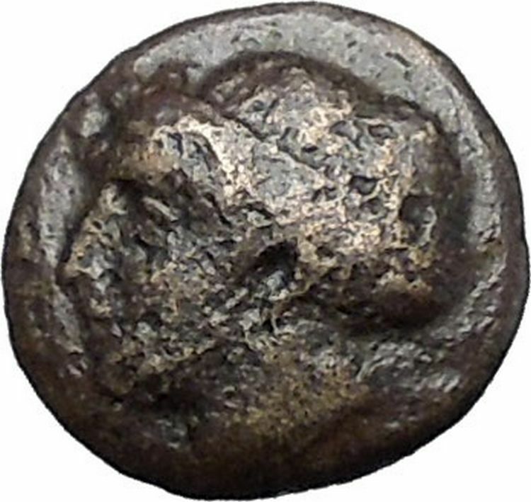 Phokaia in Ionia 350BC Nymph Griffin Authentic Ancient Greek Coin i49090