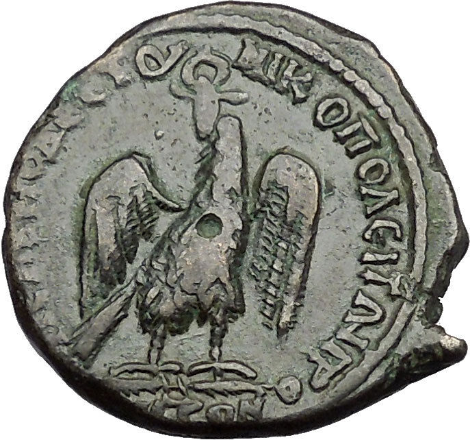 GORDIAN III 238AD Nicopolis ad Istrum EAGLE of Roman Empire Ancient Coin i50986