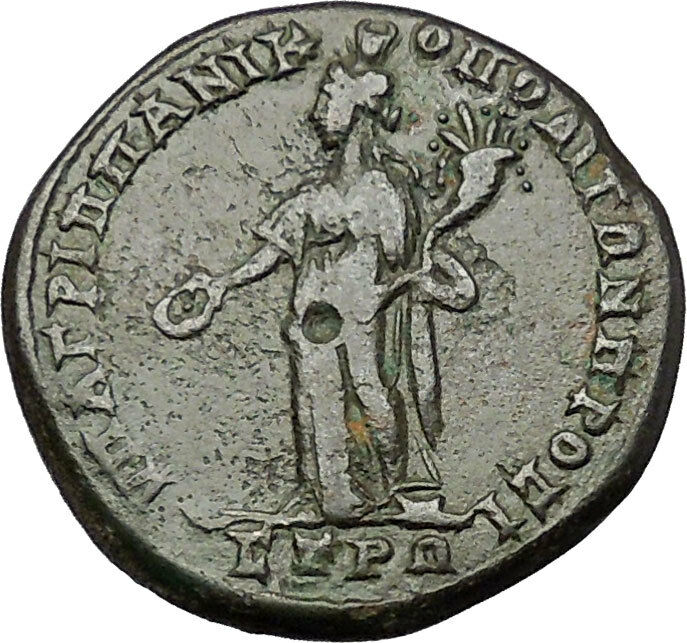 DIADUMENIAN son of MACRINUS 218AD Nicopolis ad istrum Tyche Roman Coin i50996