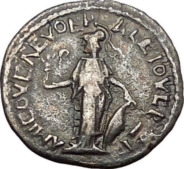 HADRIAN 131AD RARE Drachm of Amisos in Pontus Silver Roman Coin Athena i52663