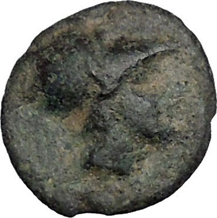 DEMETRIOS I Poliorketes 294BC Aplustre Ancient Greek Coin Galley Ship i50461