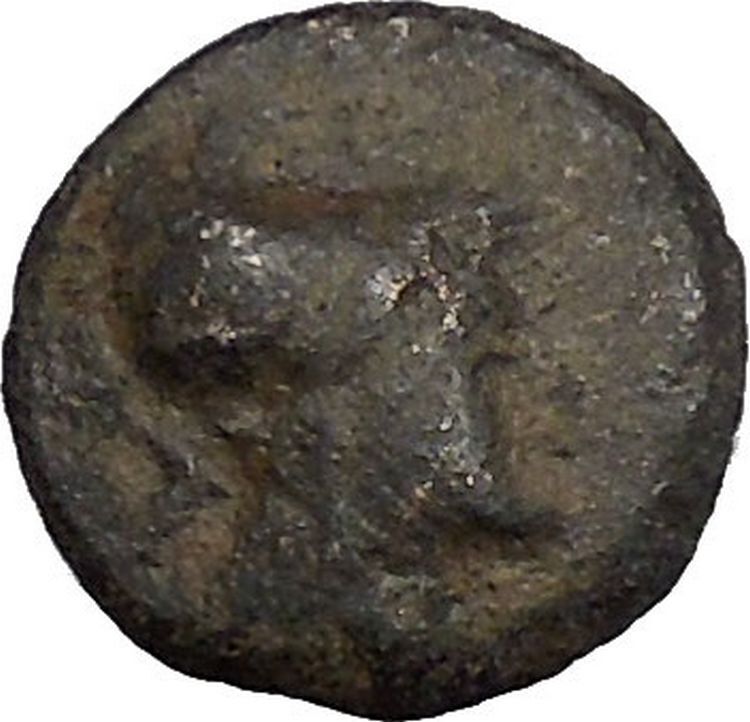 Side in Pamphylia 3rd-2nd Cent BC Ancient Greek Coin Athena Pomegranate i50470