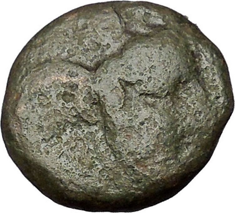 SELEUKOS I Nikator 312BC Seleukid Kingdom Medusa Bull Ancient Greek Coin i51986