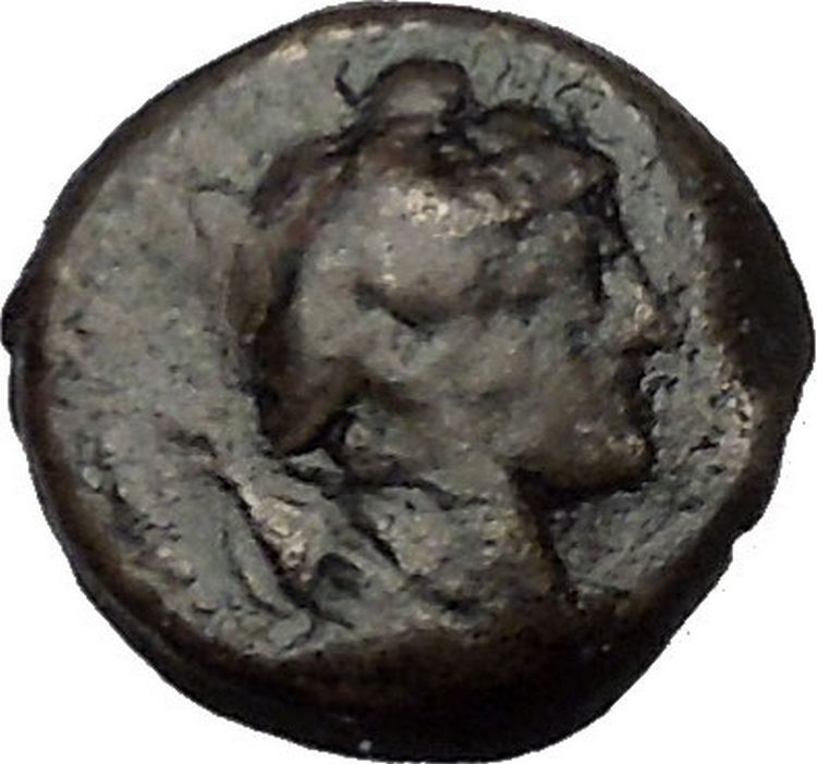 ANTIOCHOS VIII Grypos 121BC Seleukid Ancient Greek Coin APOLLO ARTEMIS i53700