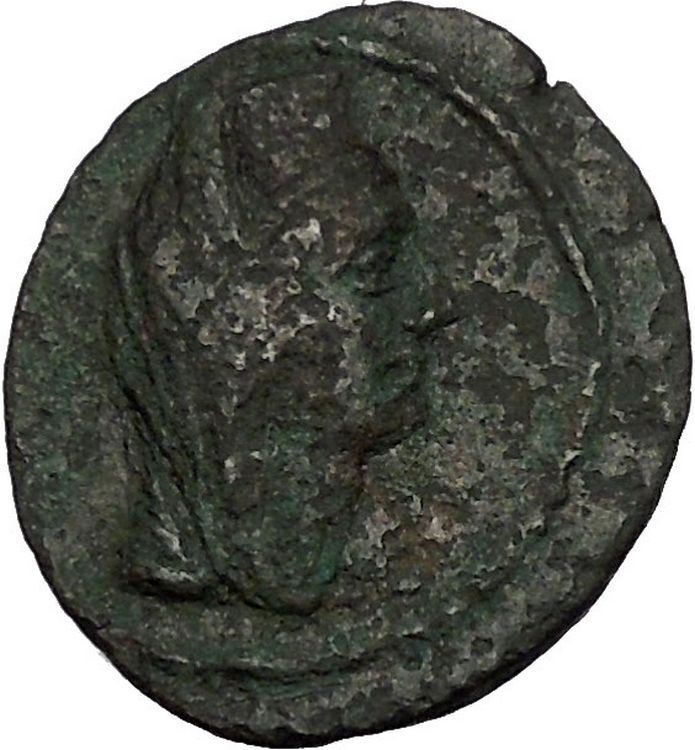 PANTIKAPAION as CAESAREA for Augustus 14BC Bosporus Ancient Greek Coin i53431