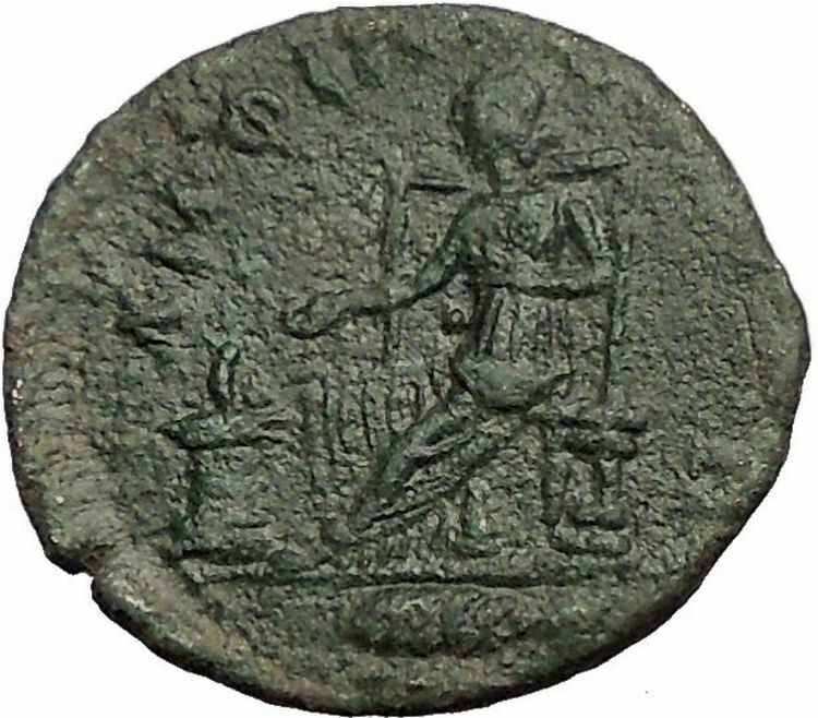 ELAGABALUS 218AD Amphipolis Macedonia Tyche Authentic Ancient Roman Coin i55758