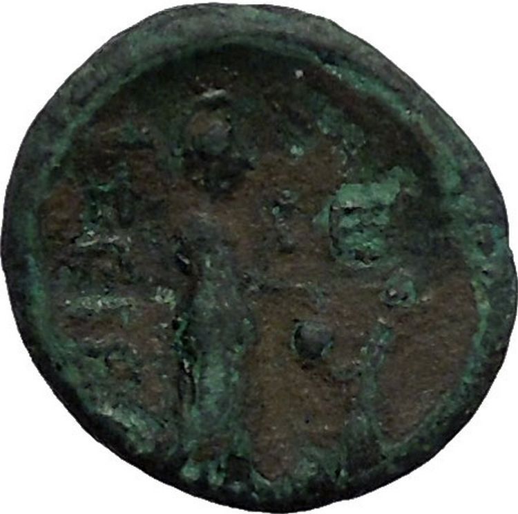 TEGEA in ARKADIA 240BC Eileithuia Athena Aerope Medusa Ancient Greek Coin i56291