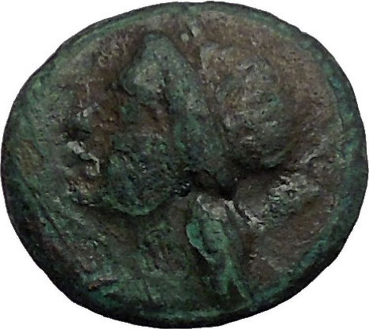 TEGEA in ARKADIA 240BC Eileithuia Athena Aerope Medusa Ancient Greek Coin i56291