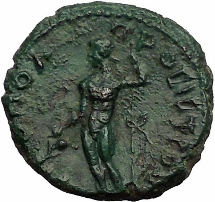 COMMODUS 177AD Nicopolis ad Istrum Dionysus Bacchus Ancient Roman Coin i57257