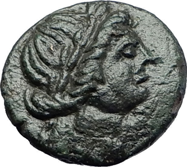 LARISSA Thessaly THESSALIAN LEAGUE 2-1BC Apollo Athena Ancient Greek Coin i58074