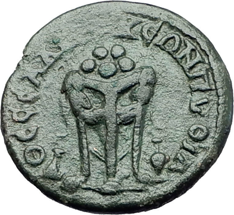 GORDIAN III Thessalonica Macedonia PYTHIAN Olympic Style Games Roman Coin i58100