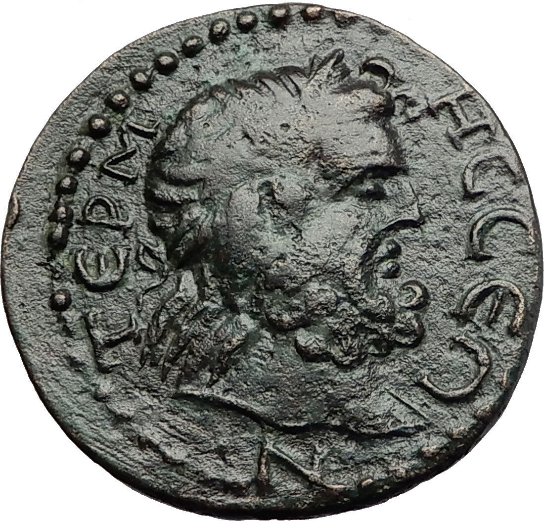 TERMESSOS MAJOR in PISIDIA 2-3CenAD Zeus Athena RARE Ancient Greek Coin i58303