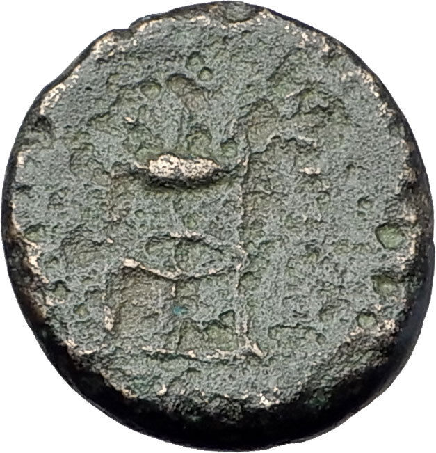 PHILIPPI in MACEDONIA 356BC Hercules Tripod Authentic Ancient Greek Coin i61819