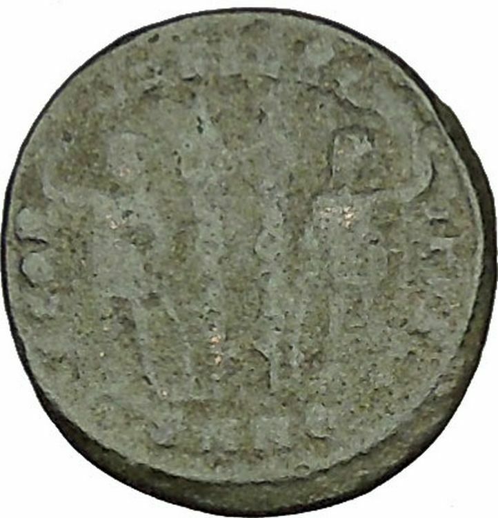 CONSTANTINE II Constantine the Great son Roman Coin Glory of the Army i40366