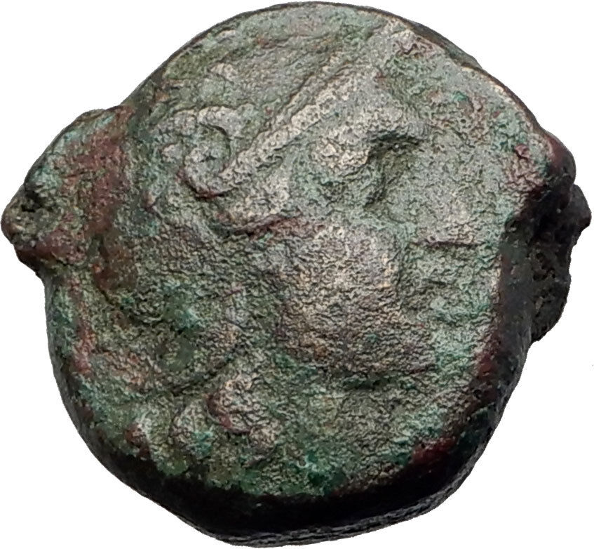 PELLA in Macedonia 148BC RARE R1 Authentic Ancient Greek Coin ROMA WREATH i63147