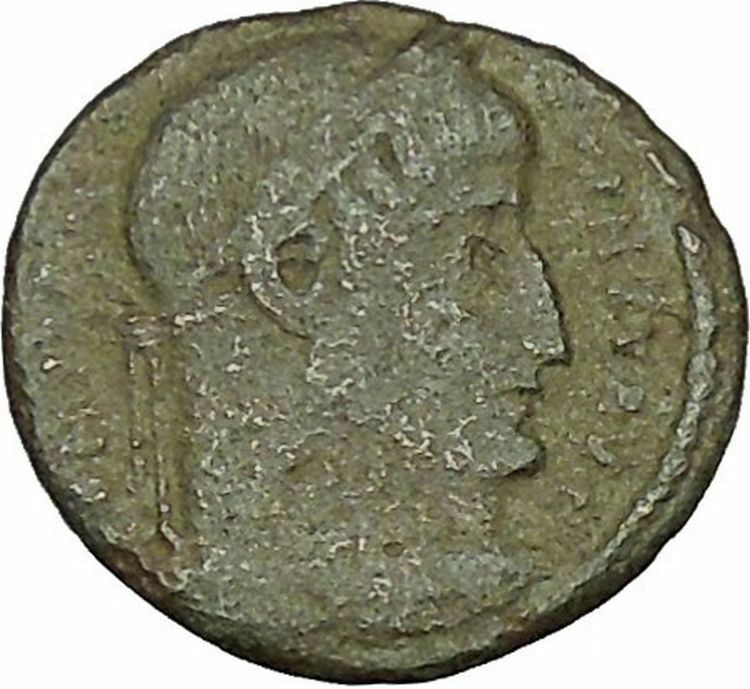 CONSTANTINE I the GREAT Ancient Roman Coin Military Camp gate i40370