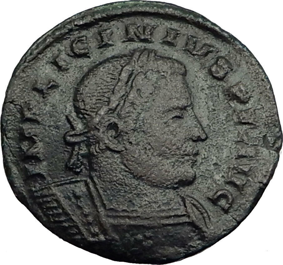 LICINIUS I 311AD London Londinium Mint Rare Authentic Ancient Roman Coin i63990