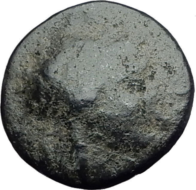 ACHAIOS Rebel KING of SELEUKID Empire Apollo Eagle RARE R2 Greek Coin i64326