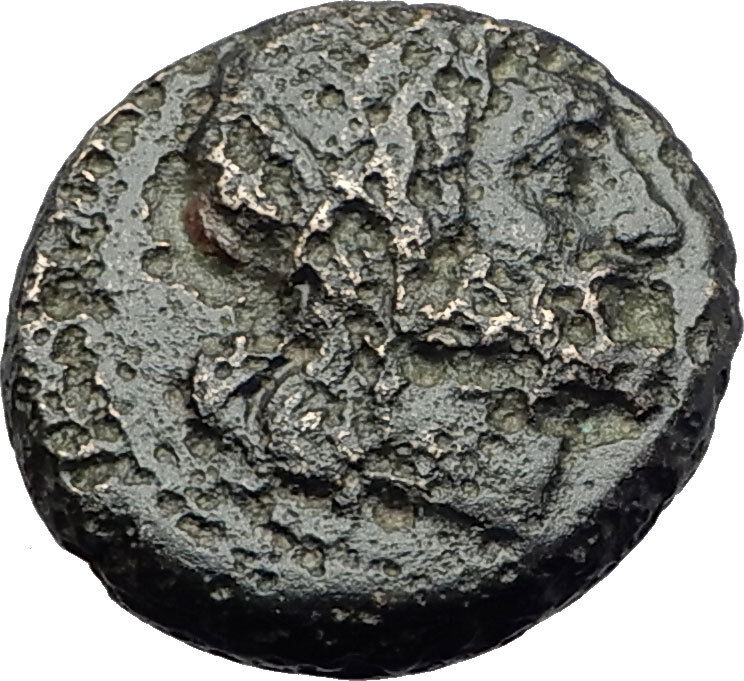 AMPHIPOLIS in MACEDONIA 148BC Rare R2 Ancient Greek Coin POSEIDON CLUB i64344