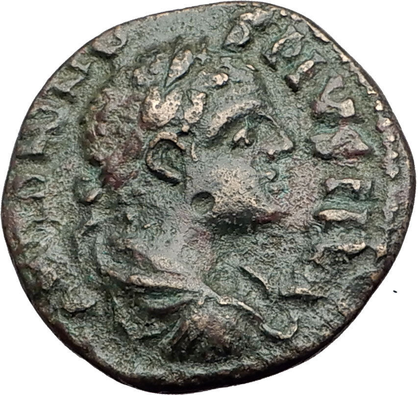 ELAGABALUS 218AD Genuine Parion Parium Mysia Ancient Roman Coin CAPRICORN i64812