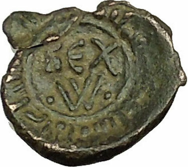 ITALY Sicily Guglielmo I il Malo 1155AD Christ Virgin Mary Medieval Coin i40144