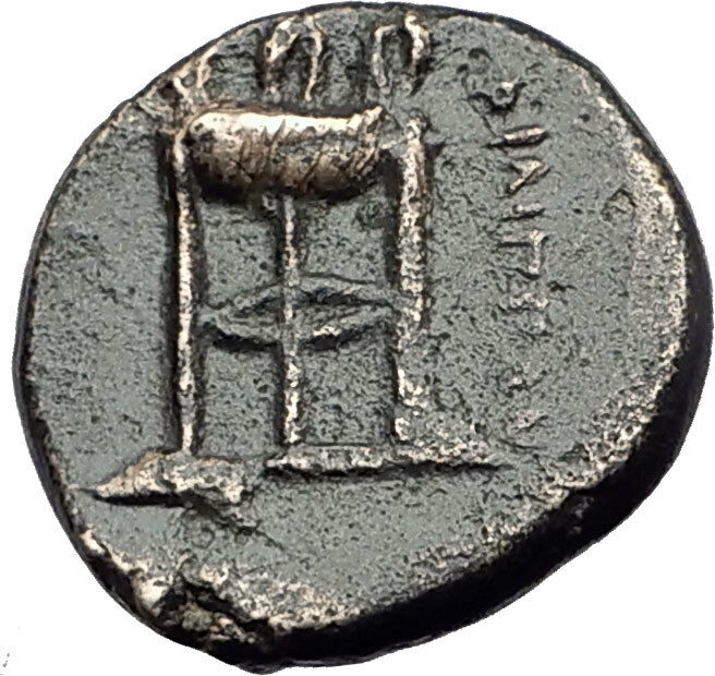 PHILIPPI in MACEDONIA 356BC Hercules Tripod Authentic Ancient Greek Coin i64917