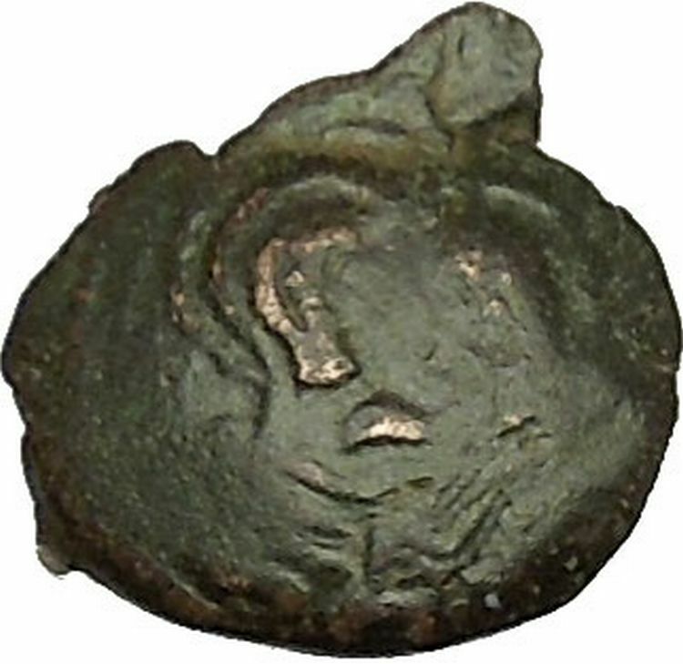 ITALY Sicily Guglielmo I il Malo 1155AD Christ Virgin Mary Medieval Coin i40144