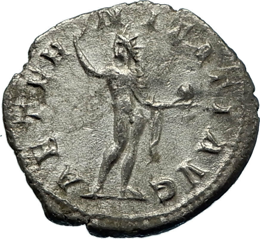 GORDIAN III 240AD Rome Authentic Genuine Ancient Silver Roman Coin SOL i65692