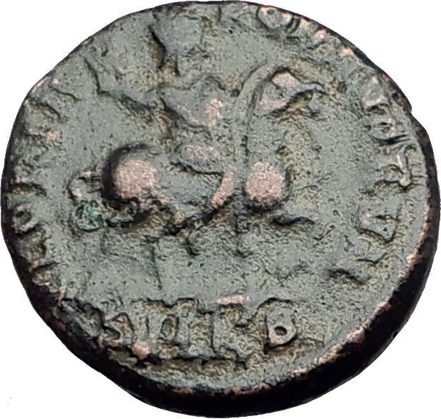 ARCADIUS on HORSE 392AD Constantinople Authentic Ancient Roman Coin i65187