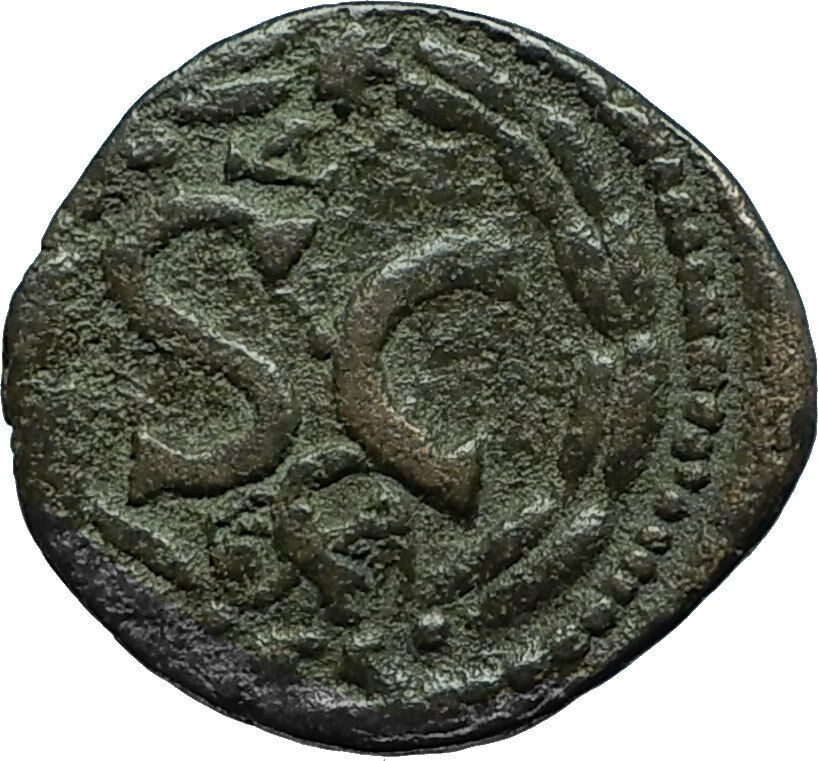 ELAGABALUS 218AD Antioch in Seleukis Pieria Ancient Roman Coin w EAGLE i66349