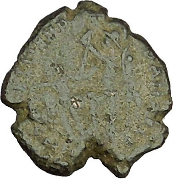 CONSTANTIUS II Constantine the Great son Roman Coin Battle Horse man i40409