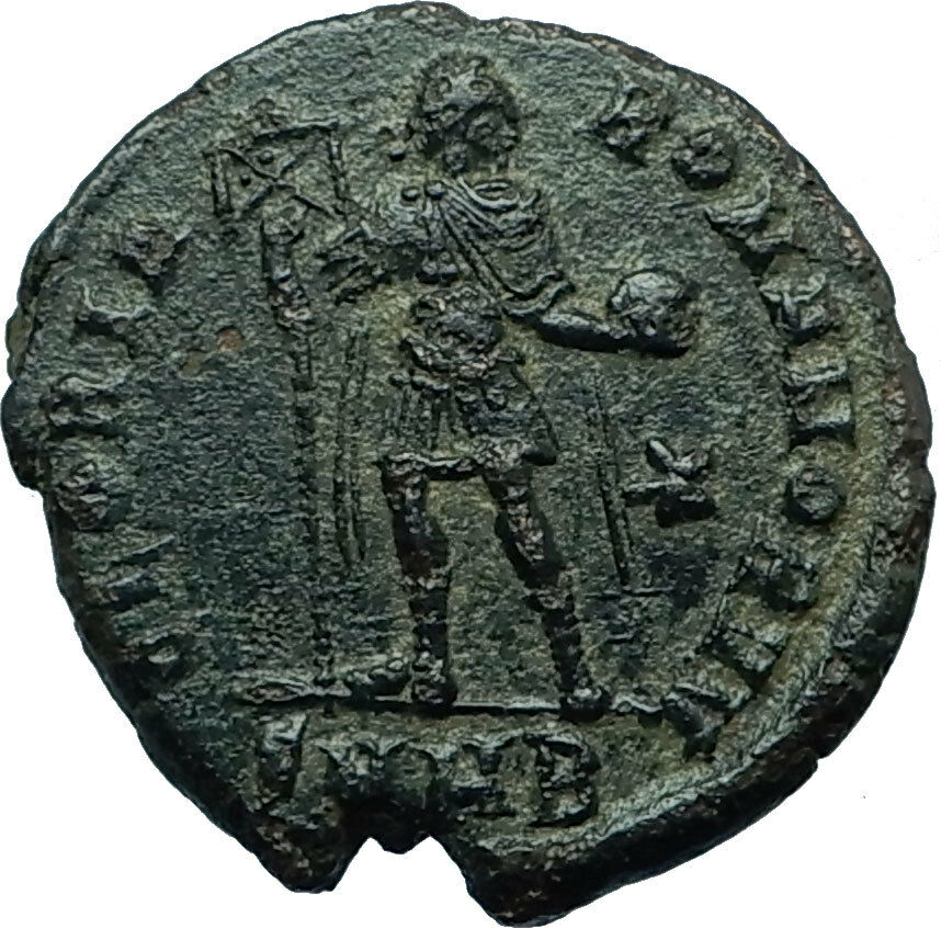 THEODOSIUS I the GREAT 379AD Heraclea RARE Authentic Ancient Roman Coin i66488