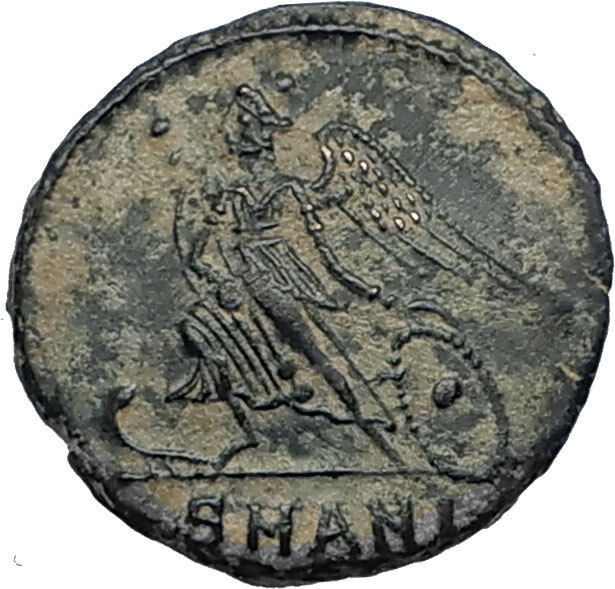 CONSTANTINE I the GREAT Founds Constantinople Original Ancient Roman Coin i67530