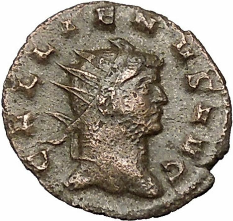 Gallienus Valerian I son Ancient Roman Coin Possibly Unpublished PIetas i40707