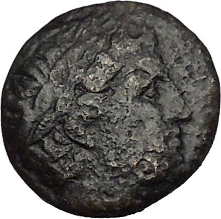 LYSIMACHOS 305BC Olympic Games Victory Horse Event asPhilip II Greek Coin i40585