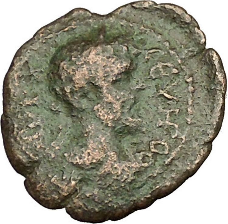 SEPTIMIUS SEVERUS Ancient Roman Coin Tyche Fortuna Luck Cult i40404