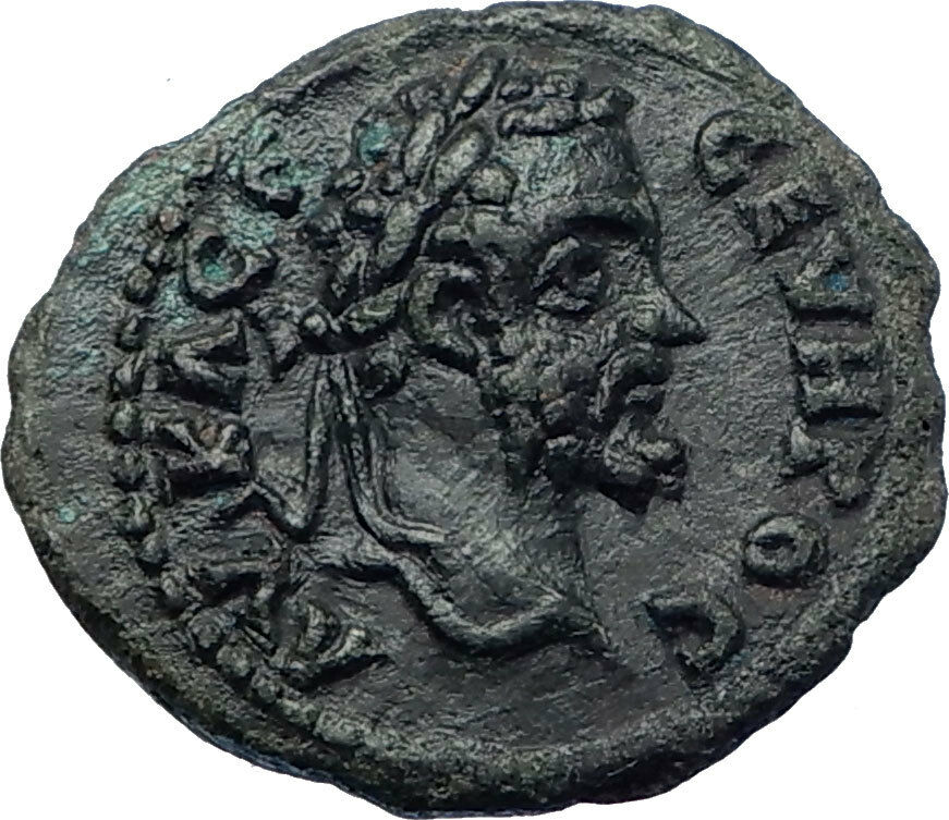 SEPTIMIUS SEVERUS 193AD Nicopolis ad Istrum Ancient Roman Coin Aequitas i73460