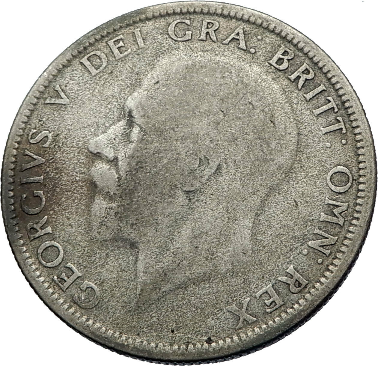 1928 United Kingdom Great Britain GEORGE V Silver Florin 2 Shillings Coin i71949