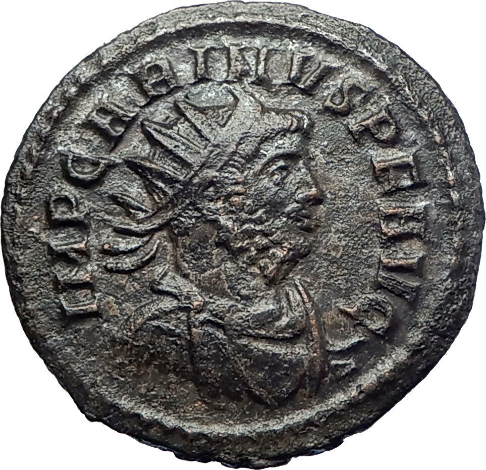 CARINUS 284AD Rome Ancient Roman Coin Sacred Firebird Phoenix Aeternitas i73621