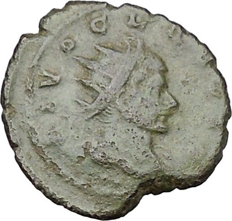 Claudius II Gothicus 270AD Ancient Roman Coin Eagle Struck under Aurelian i41021