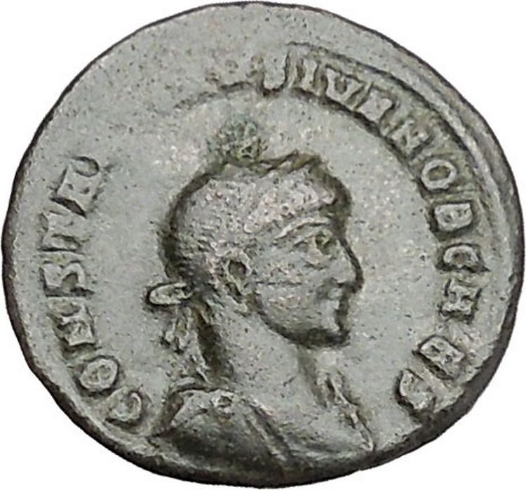 Constantine II Jr Constantine the Great son Ancient Roman Coin Victory i41215