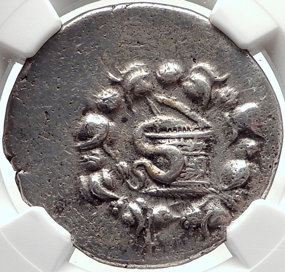 EPHESOS in IONIA 102BC Silver Greek Cistophorus Tetradrachm Coin NGC i73695