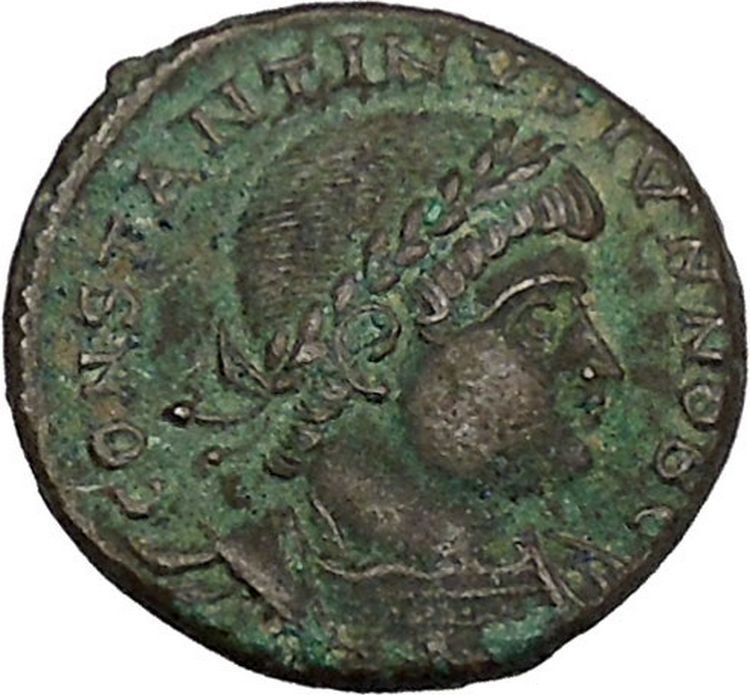 CONSTANTIUS II son of Constantine the Great Ancient Roman Coin Legion i42404