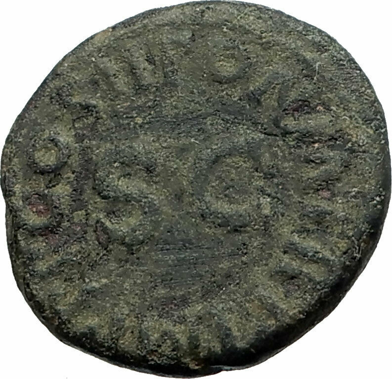 CLAUDIUS Authentic 42AD Rome Food MODIUS Original Ancient Roman Coin i77033