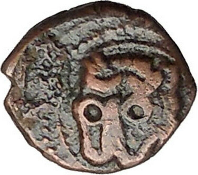 WILLIAM II the GOOD King of Sicily 1166AD Lion Kufic Script Medieval Coin i41365