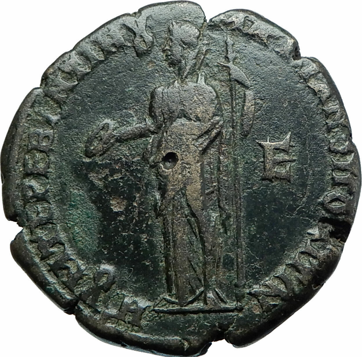 SEVERUS ALEXANDER & JULIA MAMAEA Marcianopolis Ancient Roman Coin DEMETER i79124