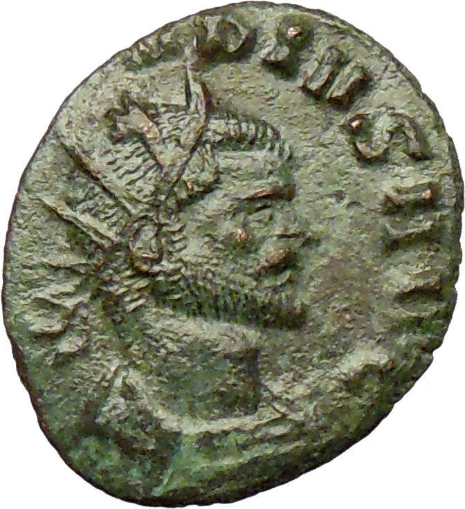 CLAUDIUS II Gothicus w spear & globe 269AD Ancient Roman Coin i29256